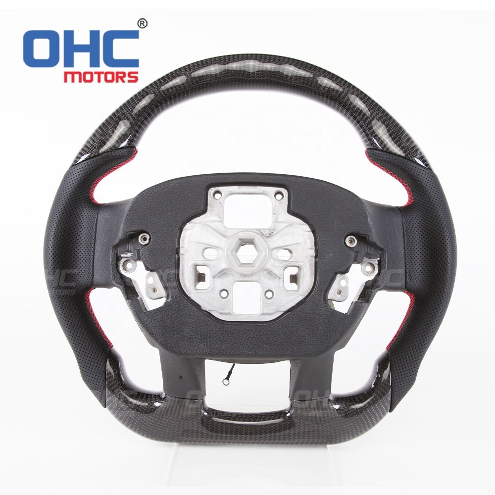 Led Carbon Fiber Steering Wheel For Ford Ranger Raptor 2015 2016 2017 2018 2020 F-150 F150 Steering Wheels Ohc Motors