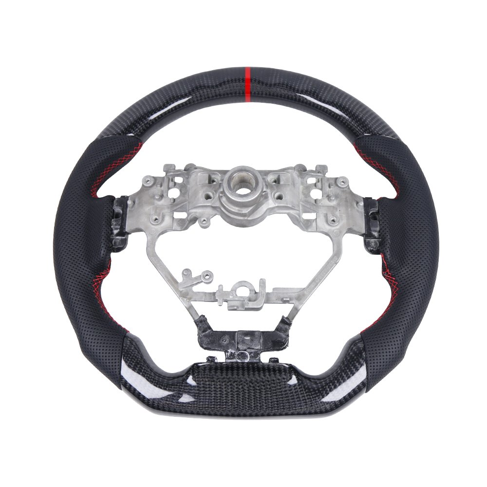 Carbon Fiber Flat Customized Sport Car Steering Wheel Fits for Lexus 2014+ Lexus 3IS/4IS/RC/GSF