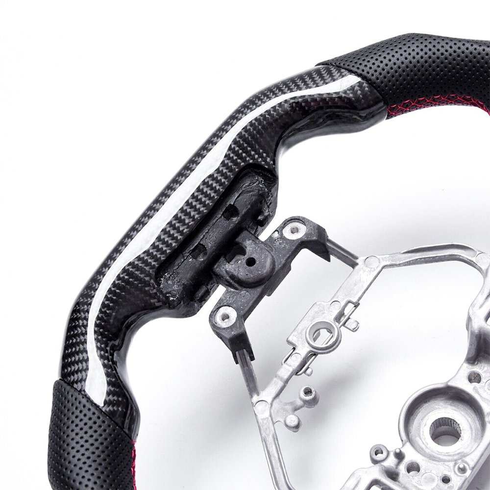 Carbon Fiber Flat Customized Sport Car Steering Wheel Fits for Lexus 2014+ Lexus 3IS/4IS/RC/GSF