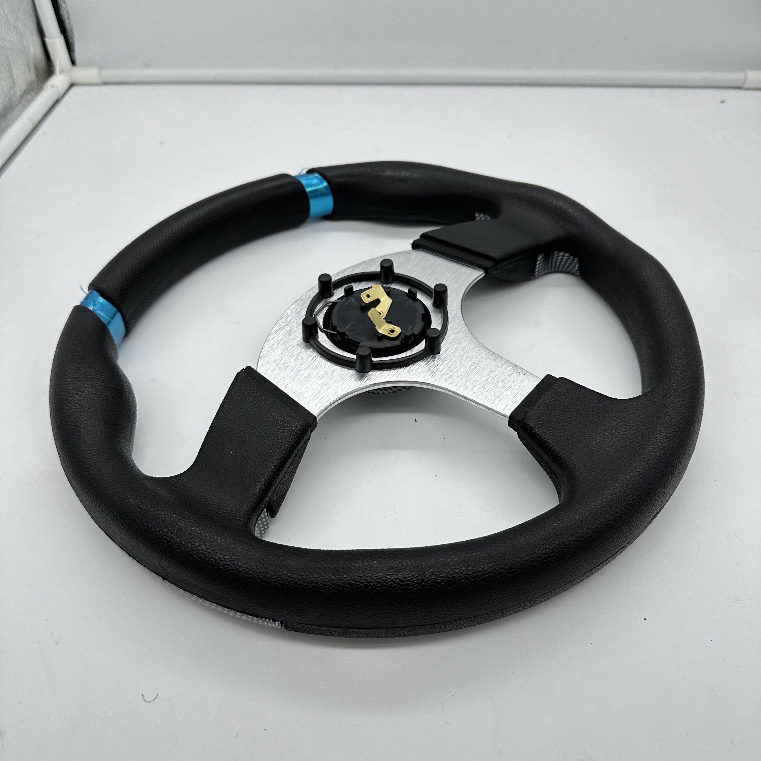 TRAPLY High Quality Golf Car Parts Carbon Golf General Part Steering Wheel for Club Car EZGO RXV and Yamaha