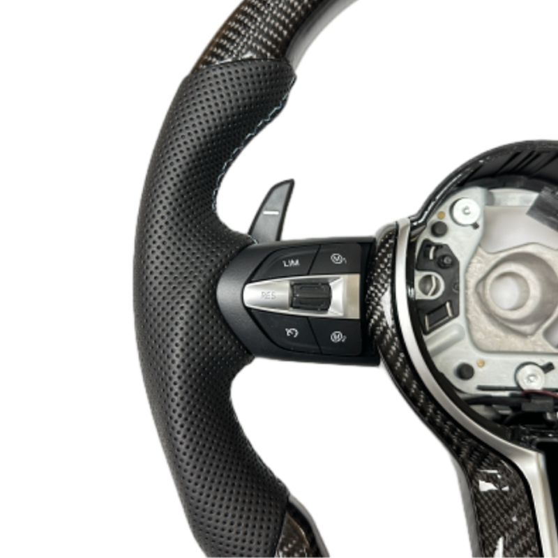 For BMW M2 M3 M4 M5 F18 F10 F15 F16 F20 F22 F30 F32 F36 f40 F80 F90 m performance carbon fiber car steering wheel