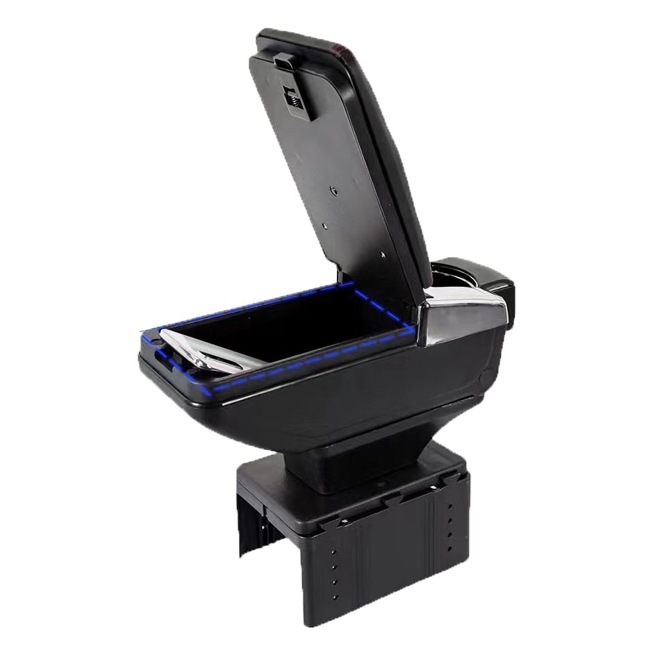 Central Control Armrest Box 1layer 2 Layers Car Armrest Storage Box Car Accessories