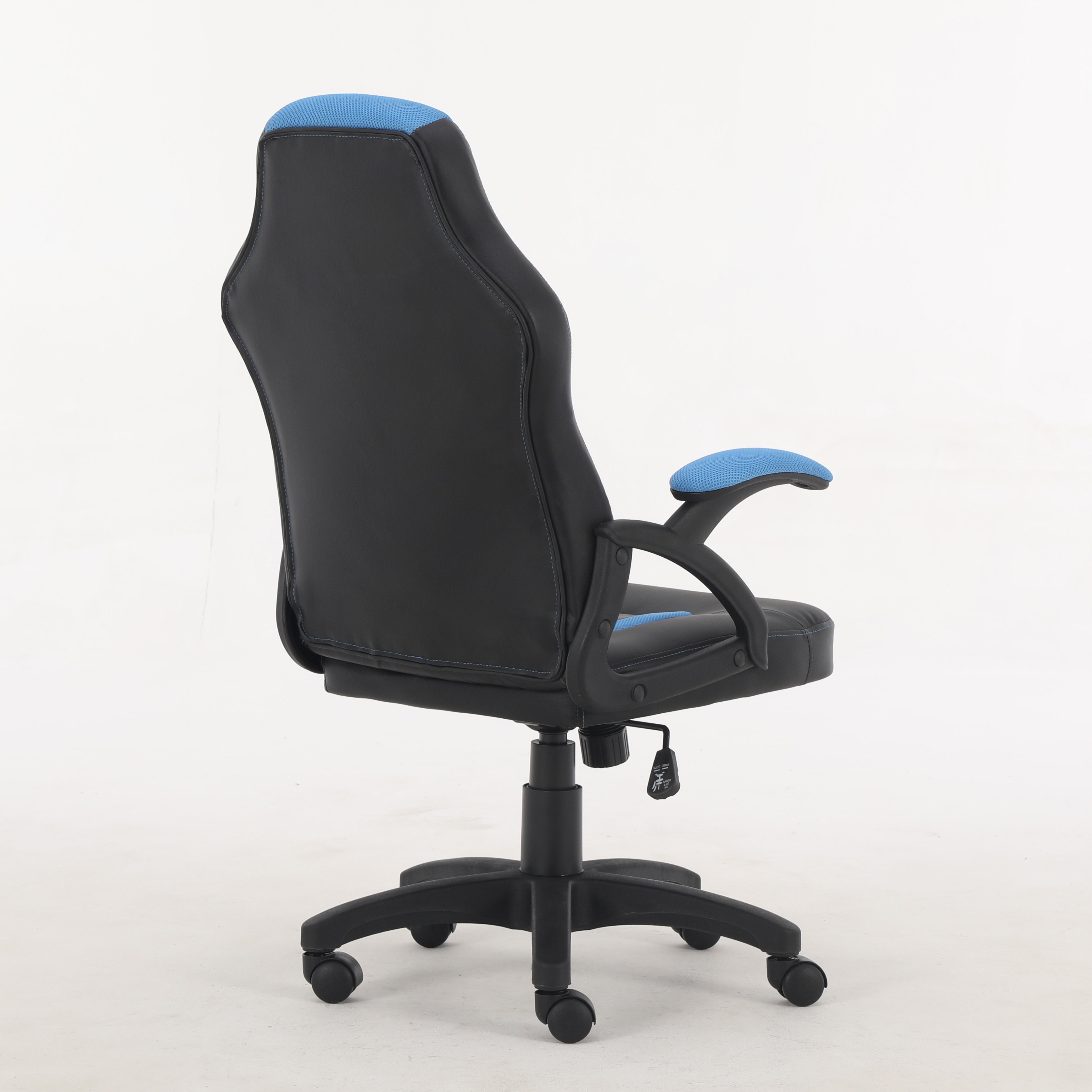 Modern Racing PU Leather Ergonomic Computer Chair Memory Foam Gaming Chair With Wheels for Computer