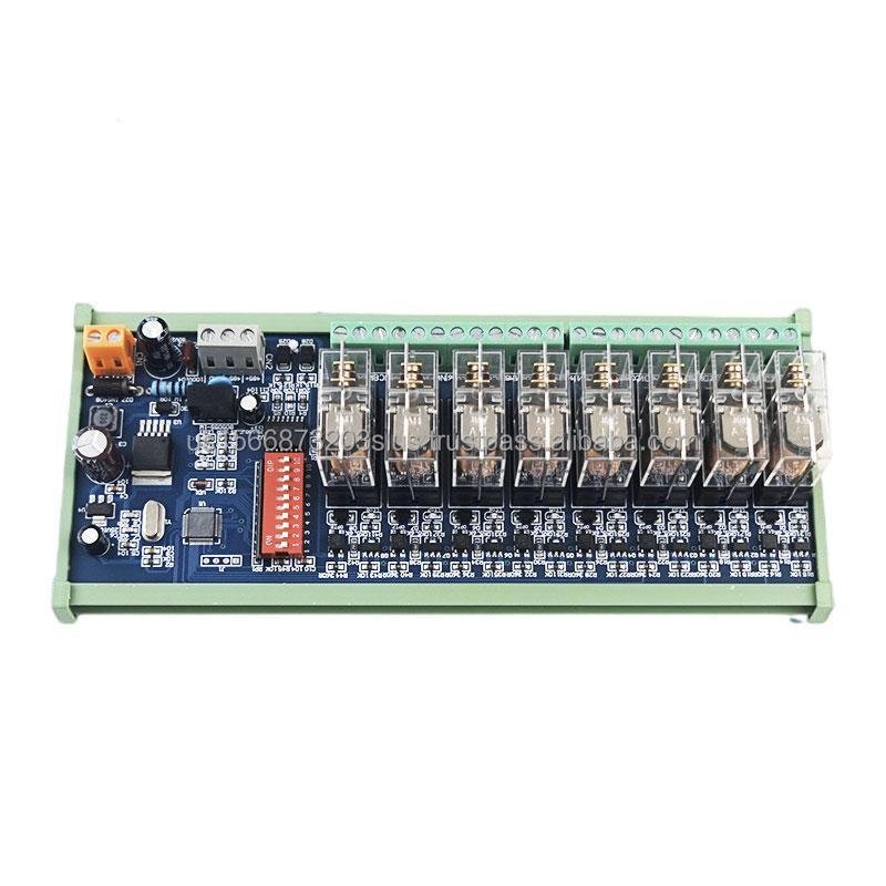 32 Channels RS485 Communication Relay Module Modbus Protocol With Address Switch Output Module Remote