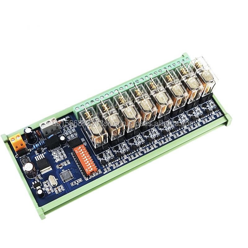 32 Channels RS485 Communication Relay Module Modbus Protocol With Address Switch Output Module Remote