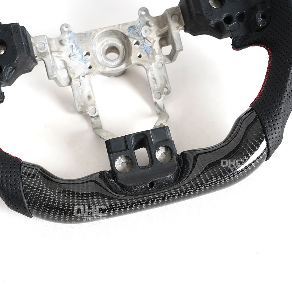 OEM Carbon Steering Wheel For 2007 2008 2010 2012 2013 2015 Lancer Evolution X Mitsubishi Lancer Evo X 2014 Ohc Motors