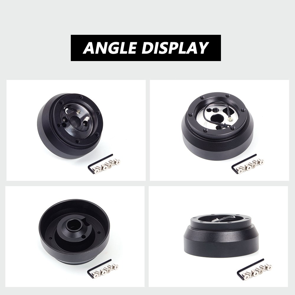 Car Steering Wheel Hub Adapter Boss Kit 170H for Chevy Dodge Jeep Wrangler S-15 CJ 5/6/7 Pontiac Fiero GMC Suburban
