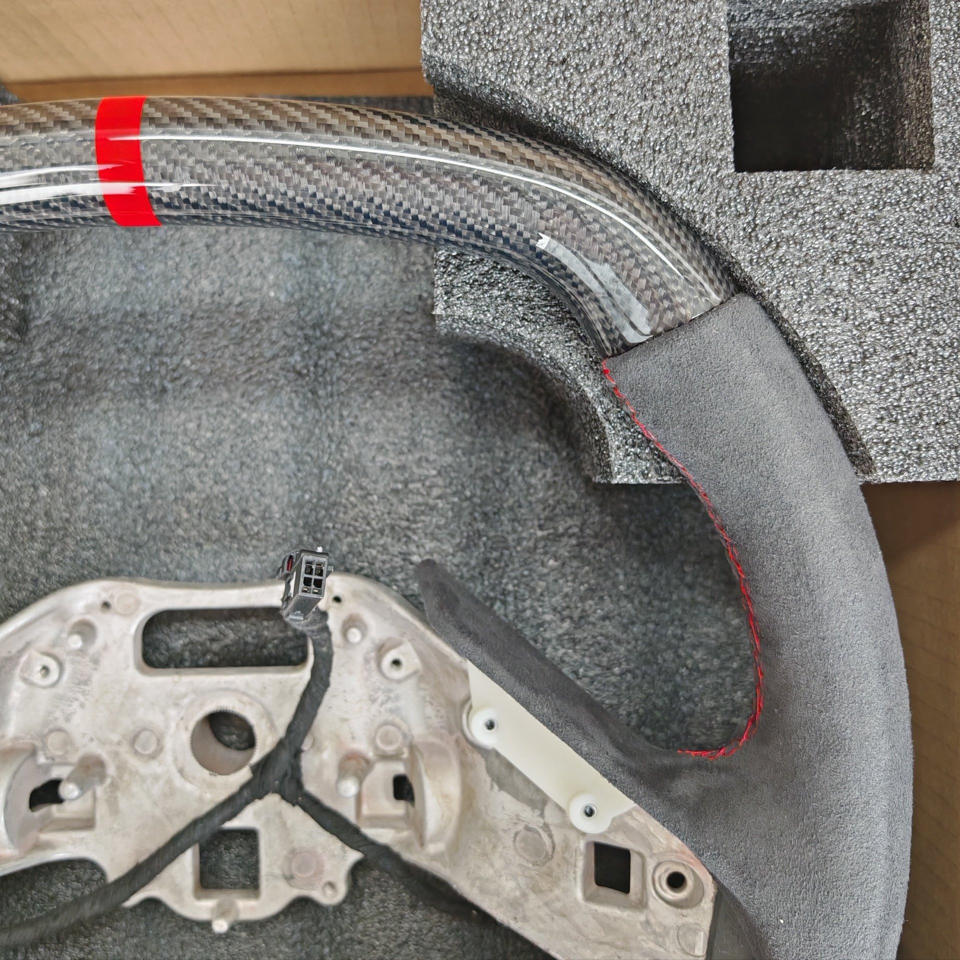 Wholesale For Chevrolet Corvette C8 Interior Accessories For Cars Custom Sport Heating Carbon Fiber Leather Steering Wheels