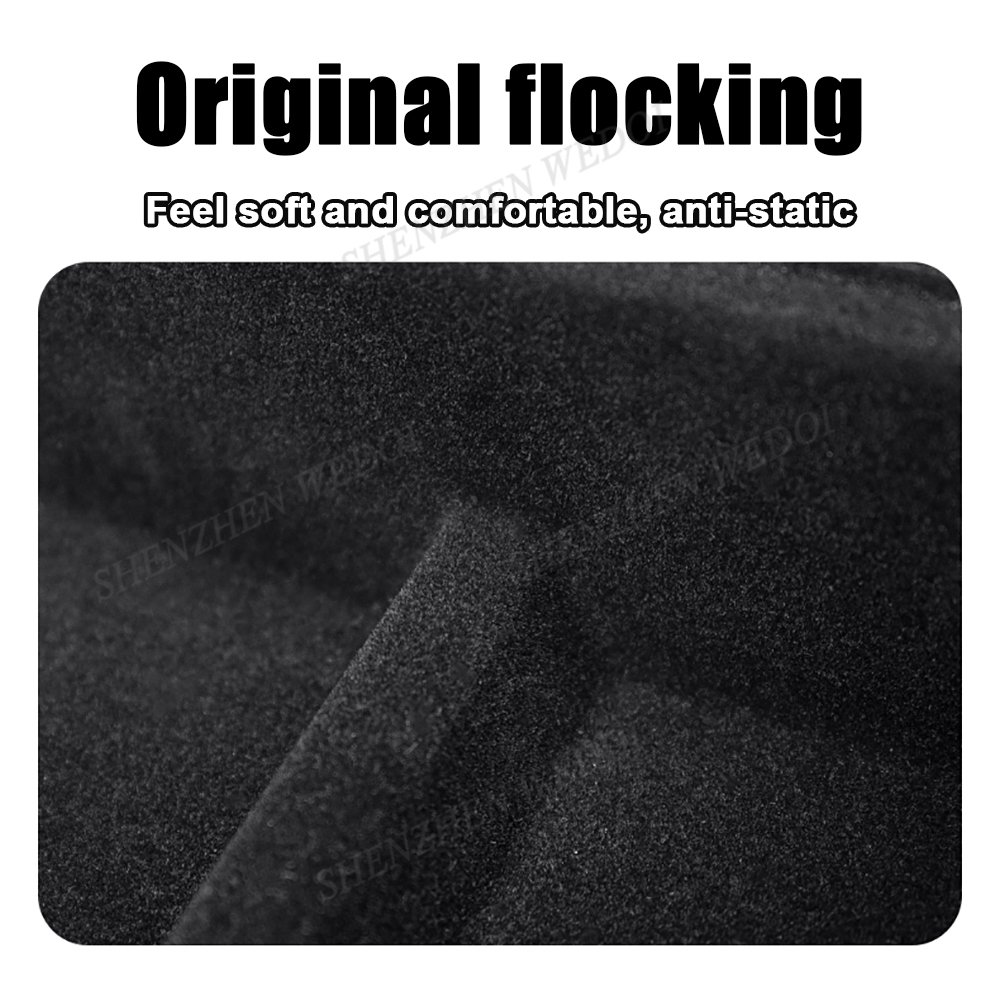 Car Accessories Abs Flocked Central Control Storage Box for tesla Model 3 Centor Control Storage Organizer Box