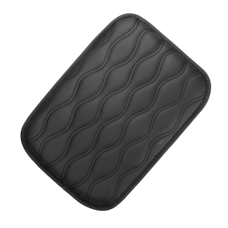 Best Quality Luxury Car Interior Accessories Hot-Selling PVC Leather Wavy Car Armrest Cover Mat Interior Kits for Auto Car