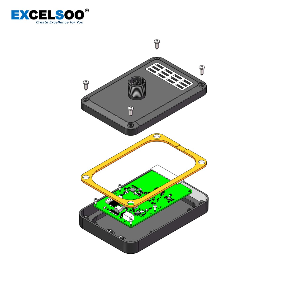 79G App Debugging Radar Vehicle Detector for Parking Auto Boom Barrier Gate RD03
