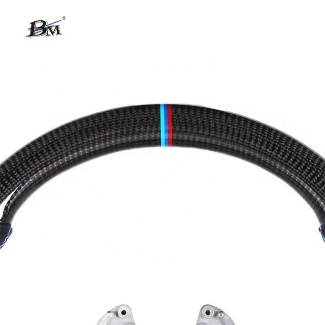 For Bmw X5 M F30 1-2-3-4 Series 2010-2018 2019 Custom Carbonfiber Steering Wheels Full Leather Interior Accessories For Cars