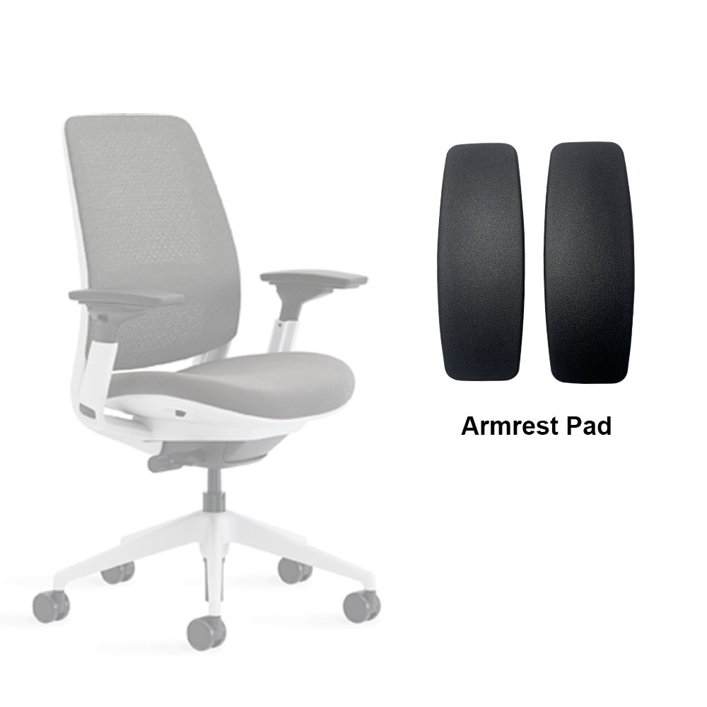 KEDE OEM Modern Soft Hard Moderate Rectangular Armrest Pad Gaming Chair Parts Executive Chair Parts for Adjustable Armrest