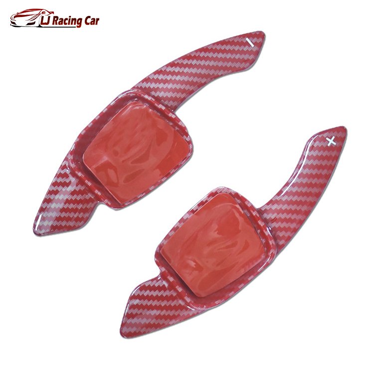 Car Steering Wheel Shift Paddle Shifter Extension Sticker Panel Decoration For VW Volkswagen Tayron X/GTE 2019-2021