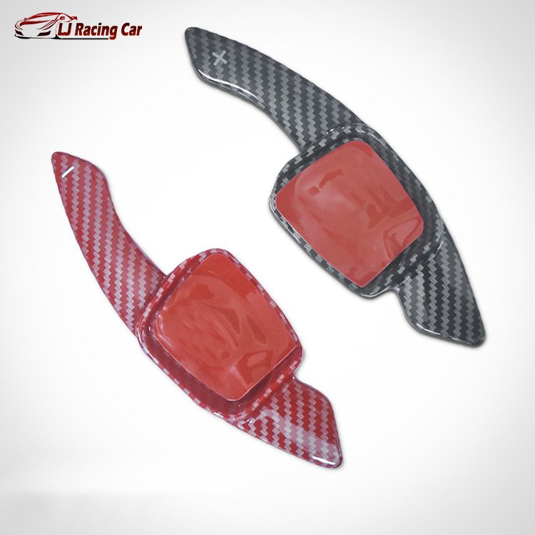 Car Steering Wheel Shift Paddle Shifter Extension Sticker Panel Decoration For VW Volkswagen Tayron X/GTE 2019-2021