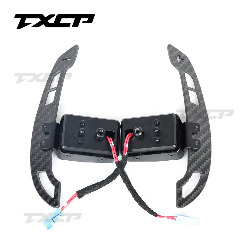 Car interior accessories steering wheel carbon fiber magnetic shift paddle for BMW G F series F20 F45 G20 F30 G82 F90 F25 G06 i8