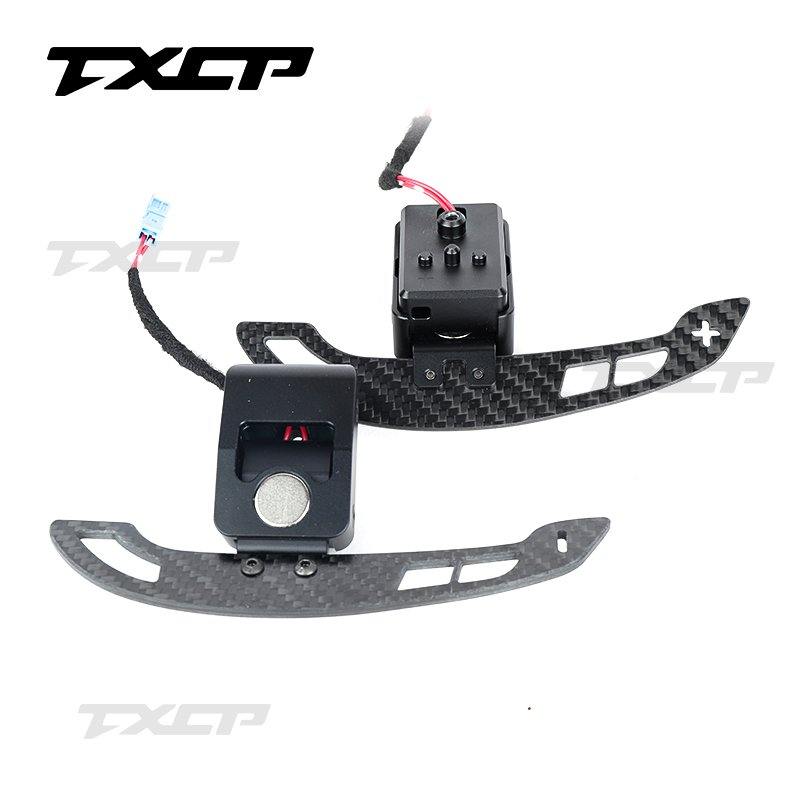 Car interior accessories steering wheel carbon fiber magnetic shift paddle for BMW G F series F20 F45 G20 F30 G82 F90 F25 G06 i8