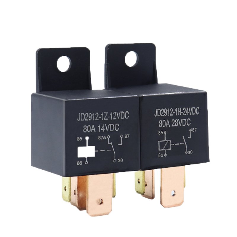 80 Amp 80a 4 Pin 5pin 5 Pin Pines Electrical Car 12v Automotive Relay With Socket 24v Auto 5pin 12v Relay