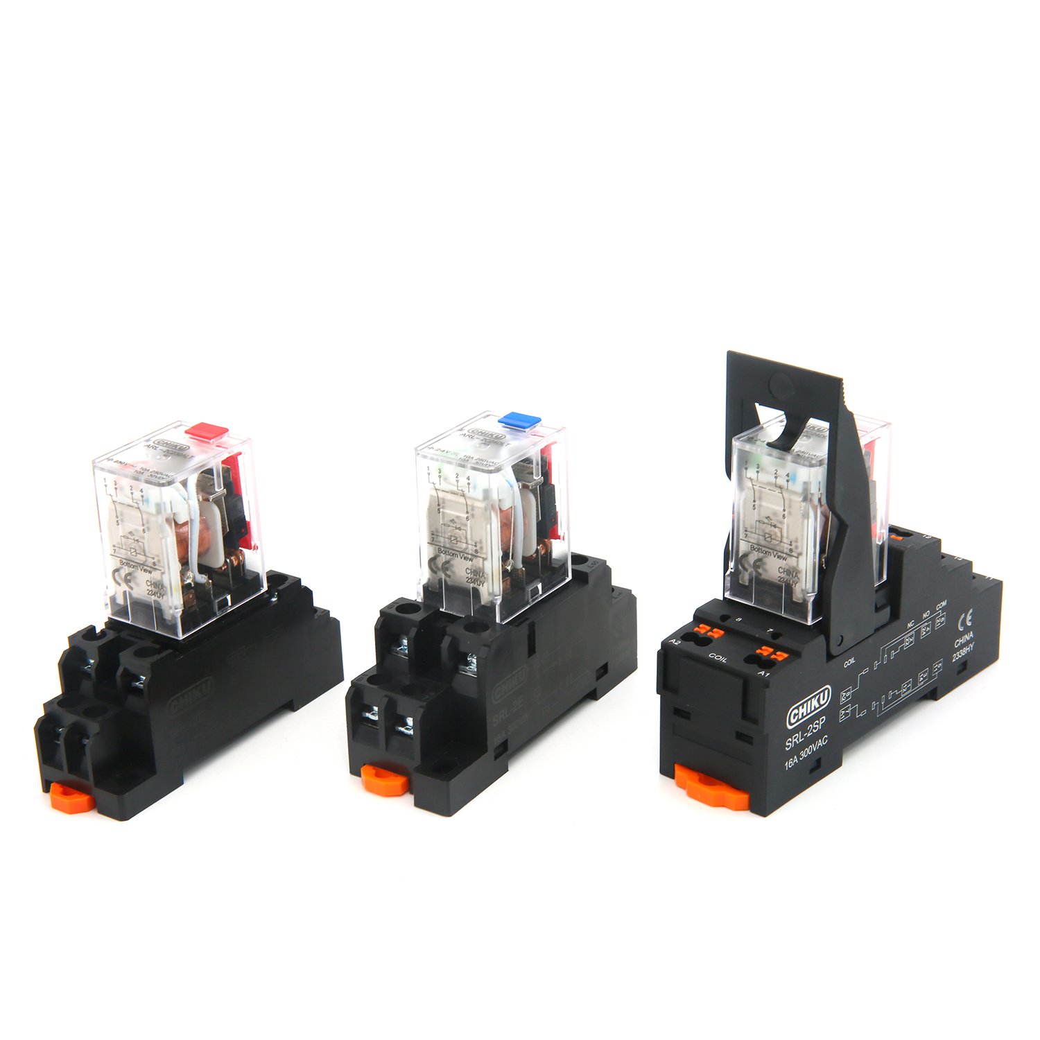 ARL 8 Pin 12 Pin 16PIN 2, 3 or 4 C/O 10A Electromagnetic Intermediate Switch General Relay