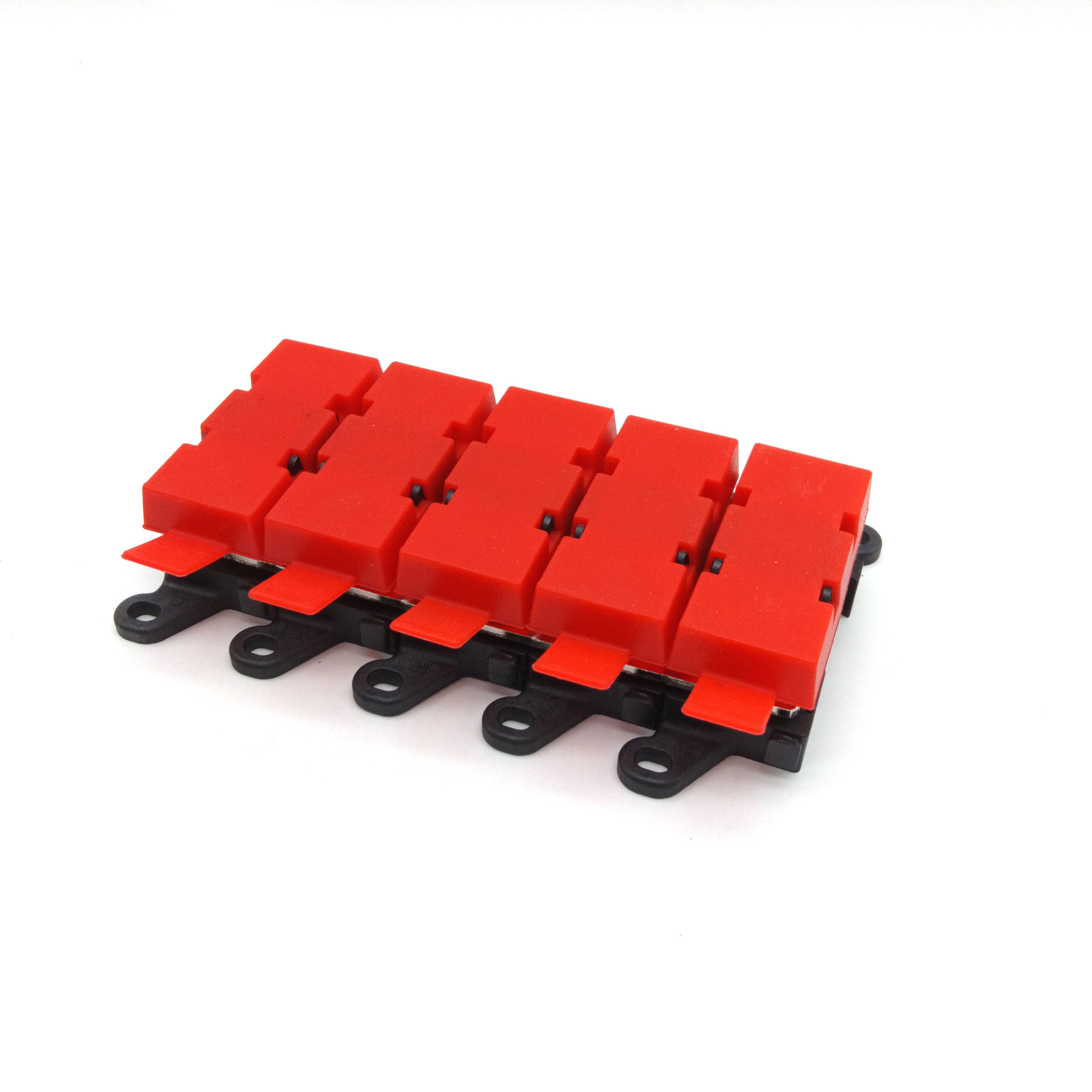 4 Ways Fuse Holder Automotive Marine Boat Car Audio Copper Fuse Blocks MIDI Holders 1in 4 Out BDFS Fuse Holder