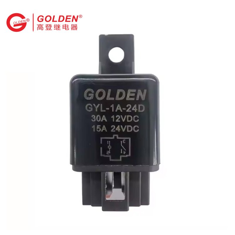 Golden Relays GYL-1A-24D 15A 30A 14VDC 28VDC power Relay 4pins SPDT auto relay 1.2W 1.5W for Automotive