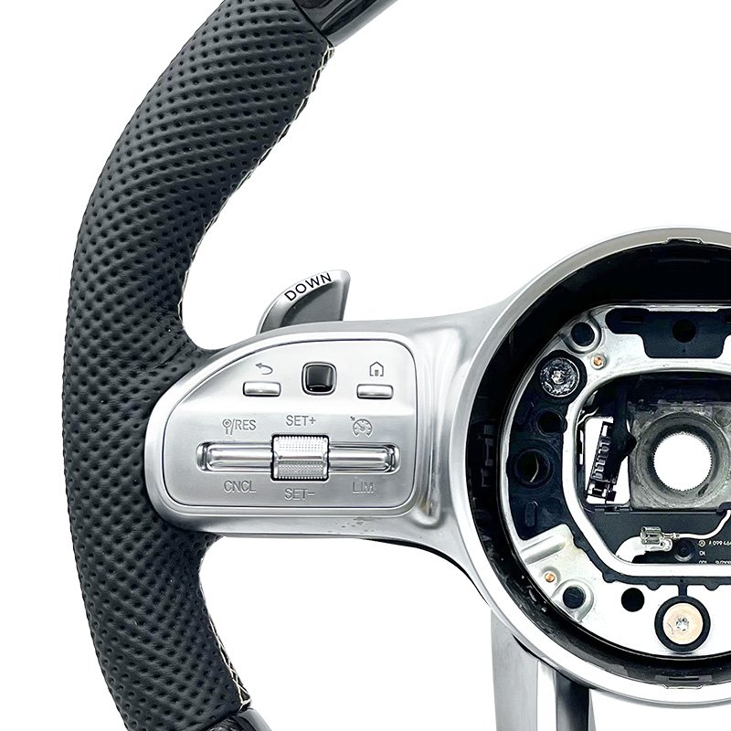 For Mercedes Benz A GLA B GLB C GLC E GLE CLS 2019-2023 custom sport model handle steering wheel modification 809-T69-Y