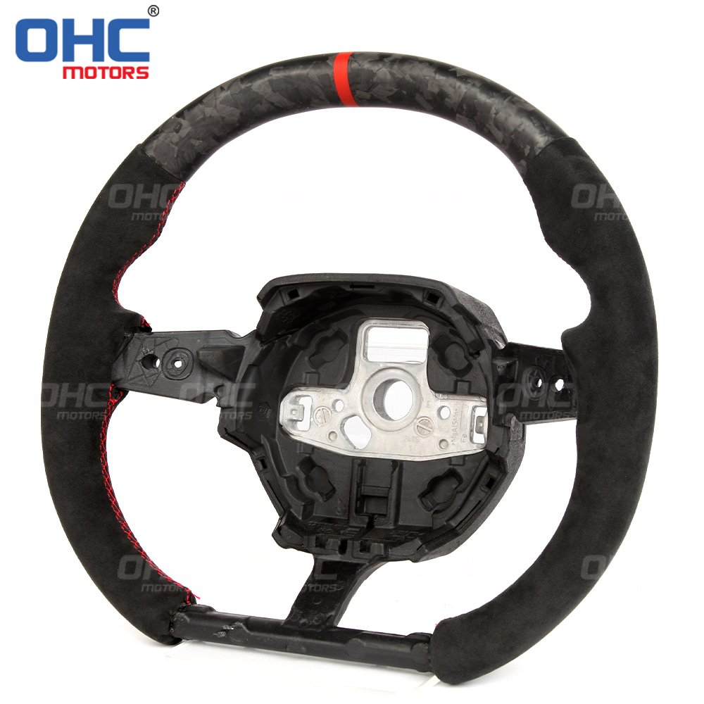 Forged Carbon Fiber Car Steering Wheel for Lamborghini Huracan Real Carbon Fiber Steering Wheel OHC Motors
