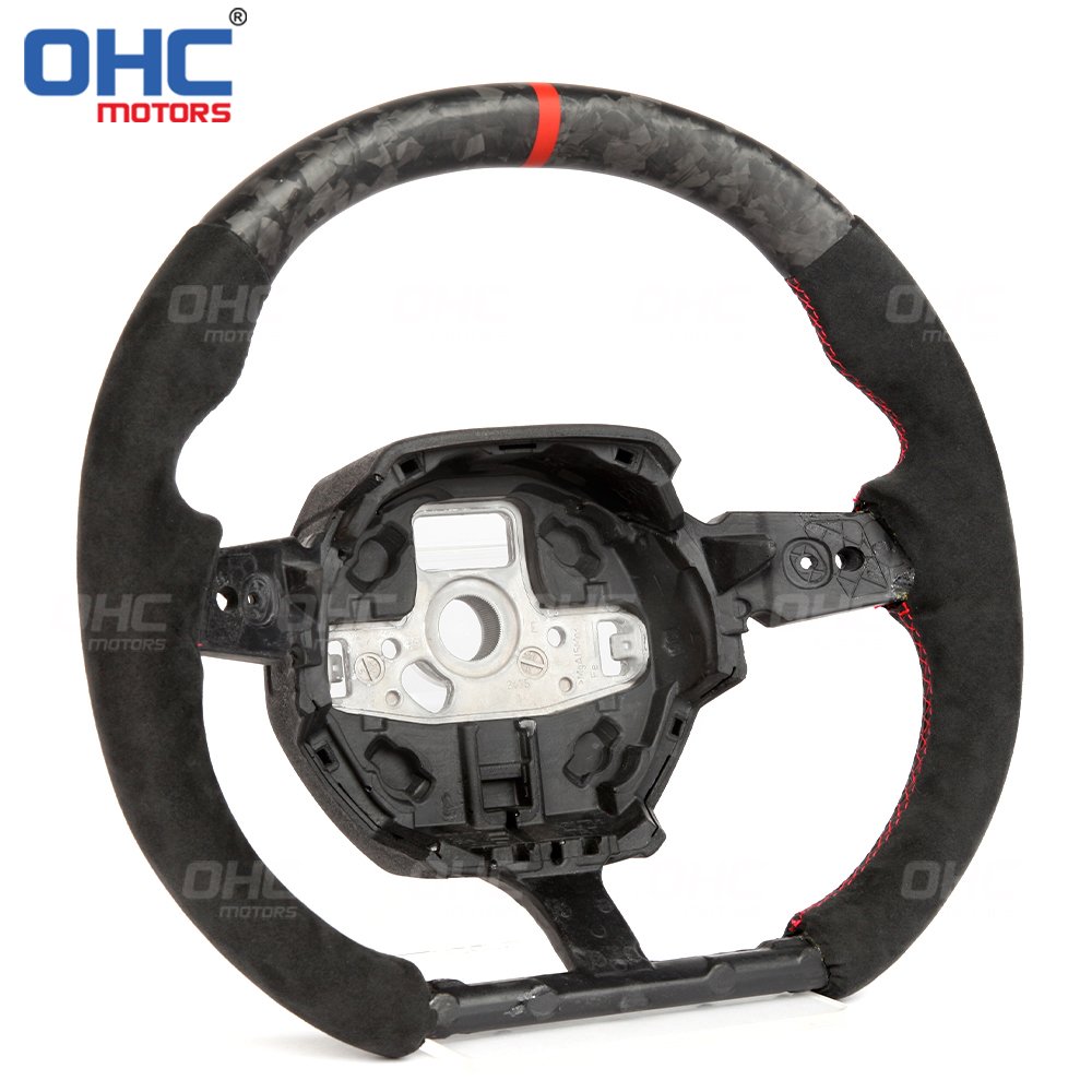 Forged Carbon Fiber Car Steering Wheel for Lamborghini Huracan Real Carbon Fiber Steering Wheel OHC Motors