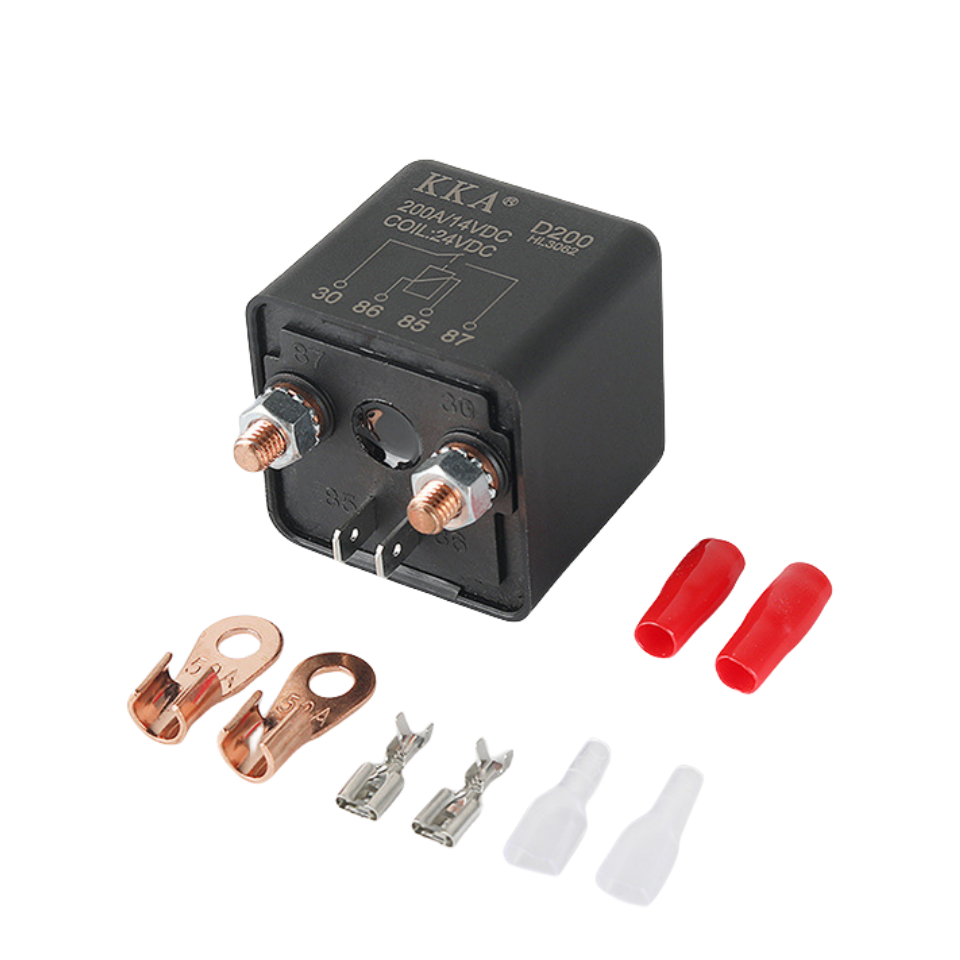 A4 Series Automotive Relay, 12V 24V 4 Pin 5 Pin 40A Mini Relay, Universally Used in Car Factory and Retrofit