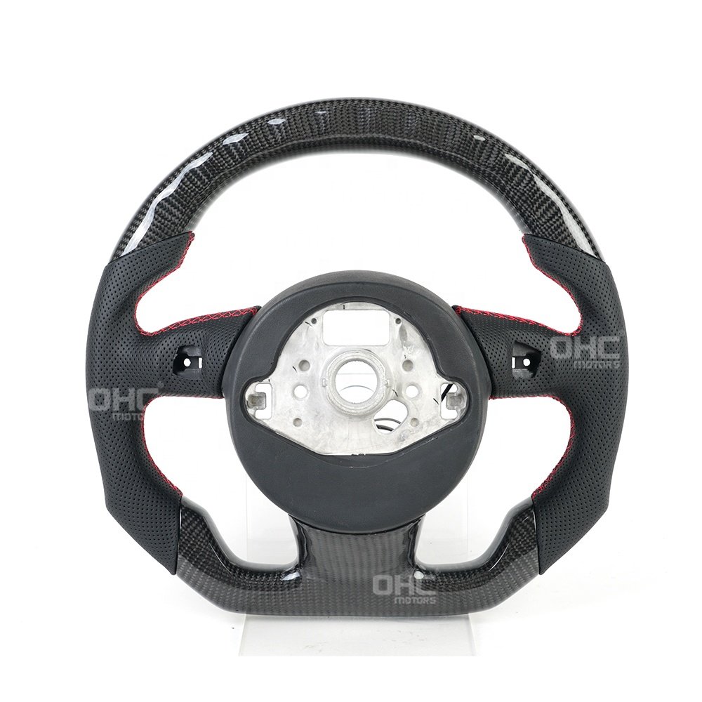 USA Warehouse In Stock Led Carbon Fiber Rs3 8v Steering Wheel For 2013 2015 2016 Rs4 Rs5 Rs6 Rs7 S4 S5 Audi Rs 3 Steering Wheel