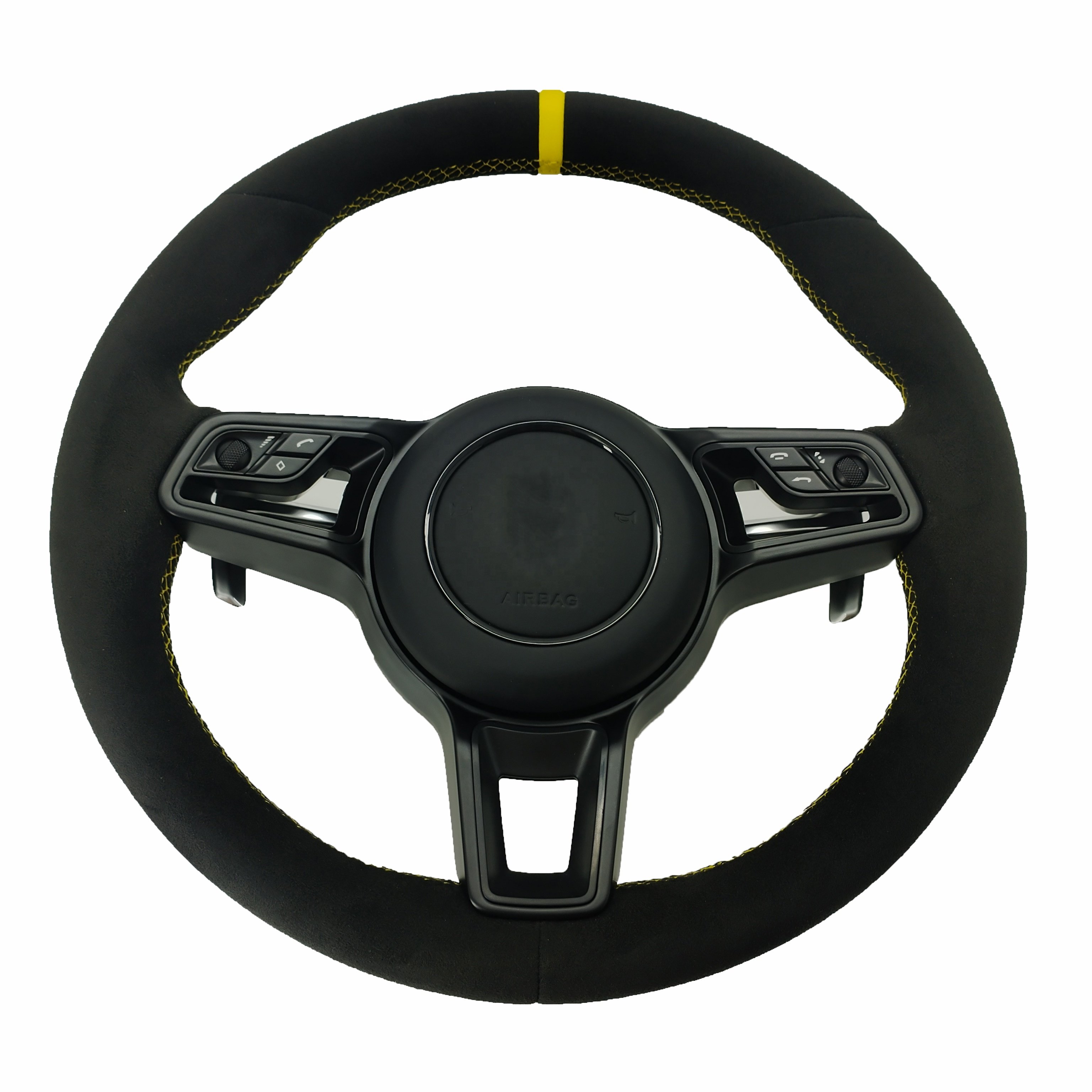 Custom Forged Carbon Fiber Car Steering Wheel Fit For Porsche Panamera Macan Cayenne Cayman 911 718 918