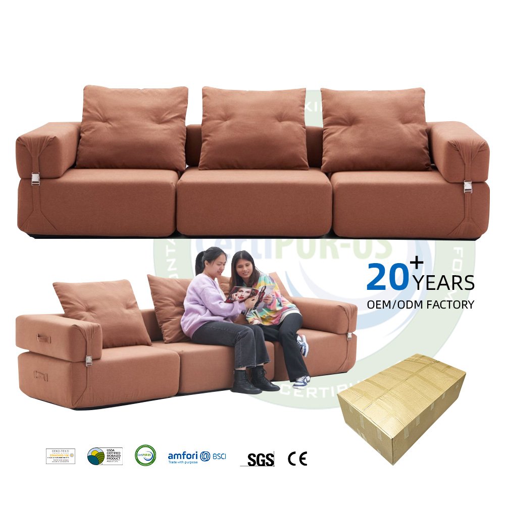 Tanzuo Union Win Tanzuo Living Room Foam Chair Couch Vacuum Bed Frameless Set Compressed Furniture Modular Bean Bag Compressed Sofa