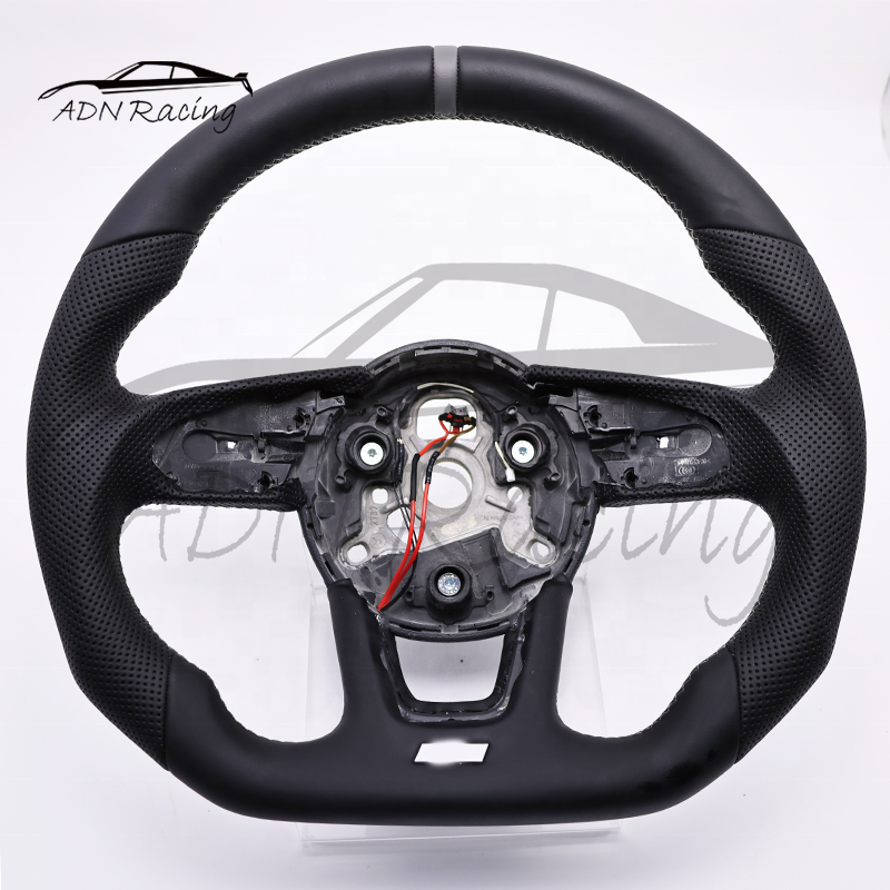 Carbon Fiber Sporty Steering Wheel For Audi B9 S4 S5 S6 S7 RS3 RS4 RS5 RS6 RS7 2017-2020
