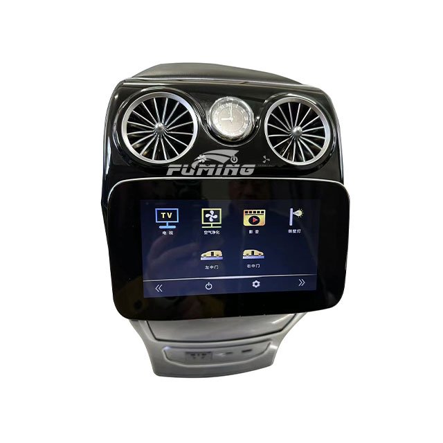 Upgrade Central Control Armrest Box for Mercedes Benz Vito Business Vehicle V-Class Interior Touch Screen Armrest Refrigerator