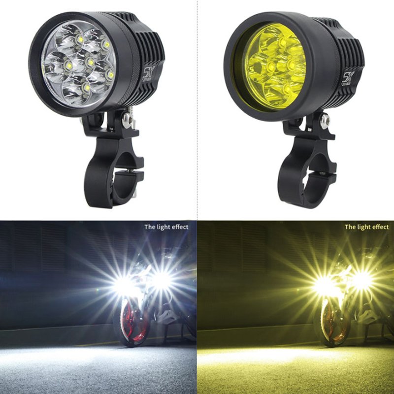 Round 60w Work Light Lights Protector Guards Spotlight Cover Fog Lights for Bmw R1200gs F800gs