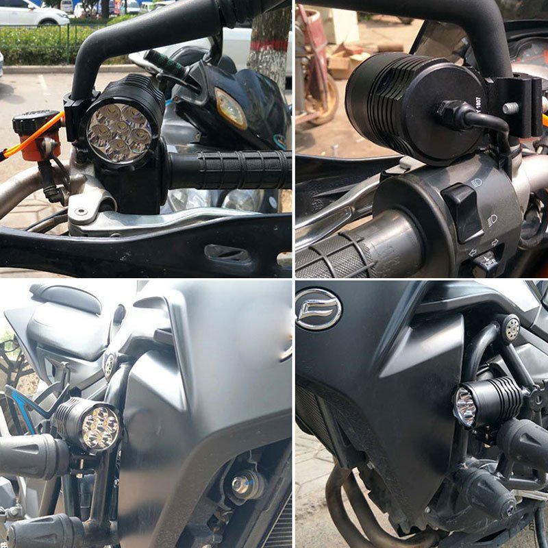 Round 60w Work Light Lights Protector Guards Spotlight Cover Fog Lights for Bmw R1200gs F800gs