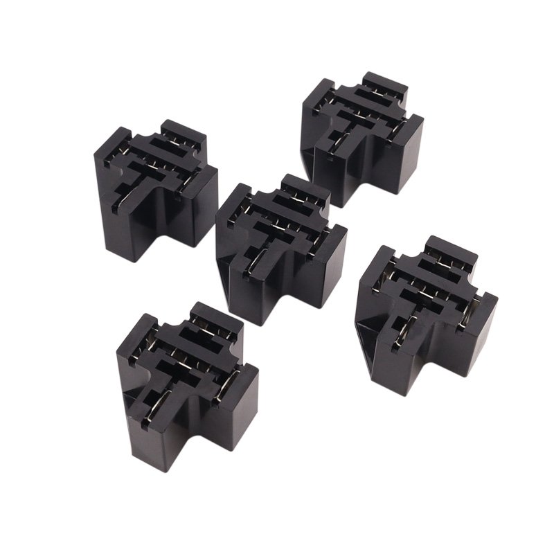 High Quality Power Car Vehicle Auto 4Pin 5 Pin 12v 60a Relay Socket
