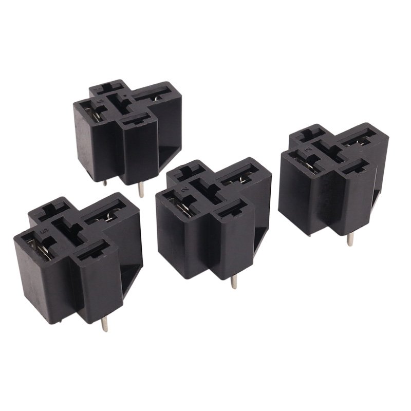 High Quality Power Car Vehicle Auto 4Pin 5 Pin 12v 60a Relay Socket