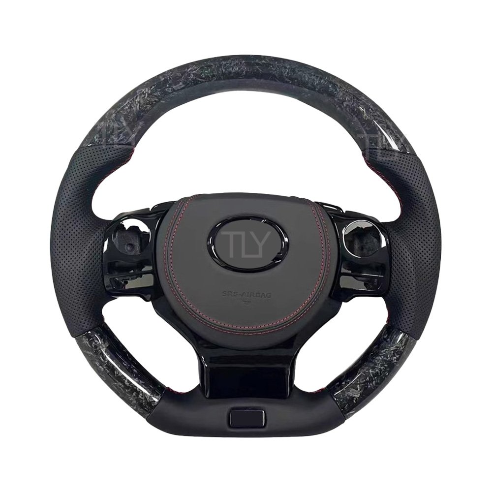 Carbon Fiber Steering Wheel for 2014 2015 2016 2017 2018 2019 Lexus Gs NX 300 ISF is 250 CT200h GSF RCF Steering Wheel