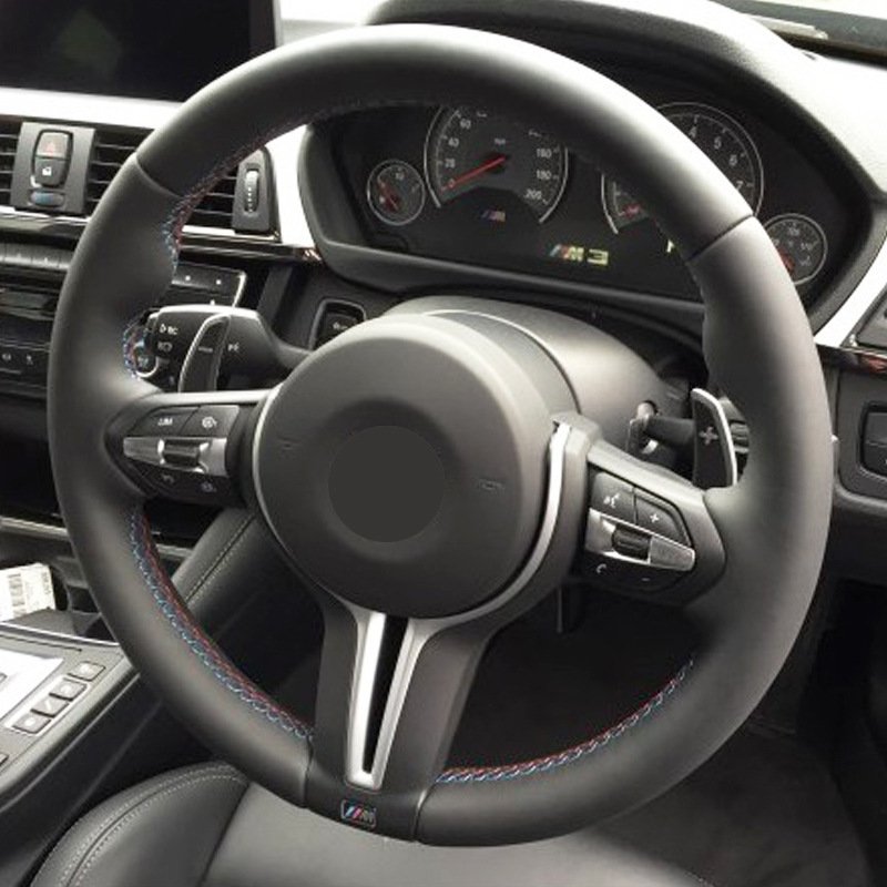 Suitable for M2 F87 models with old to new full leather carbon fiber 3 series 5 series X1 X2 X3 X5 M3 M5 steering wheel