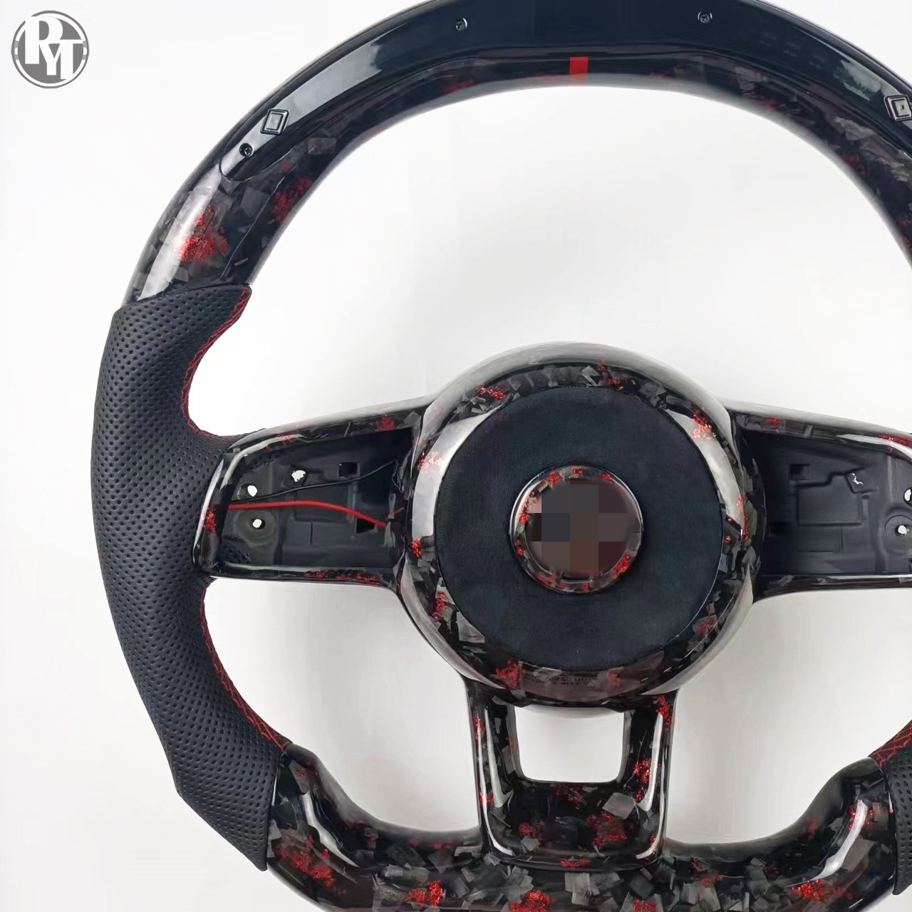 Customized car parts carbon fiber steering wheel, suitable for Volkswagen Golf R MK7 MK6 MK8 GTI GTL