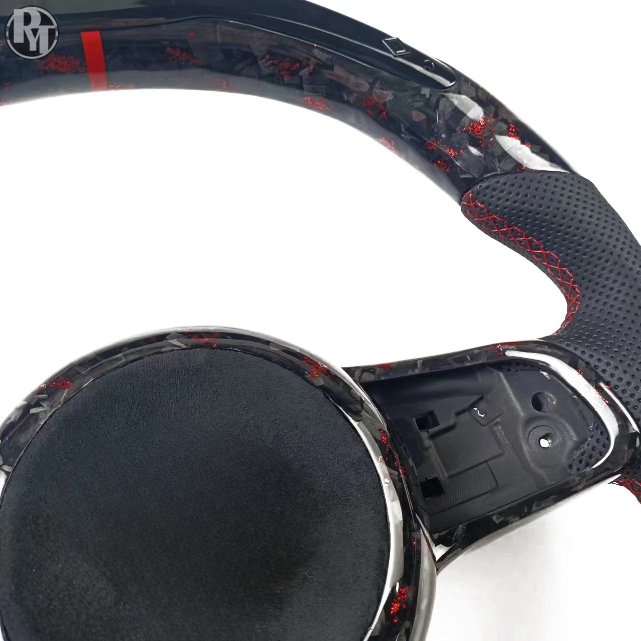 Customized car parts carbon fiber steering wheel, suitable for Volkswagen Golf R MK7 MK6 MK8 GTI GTL