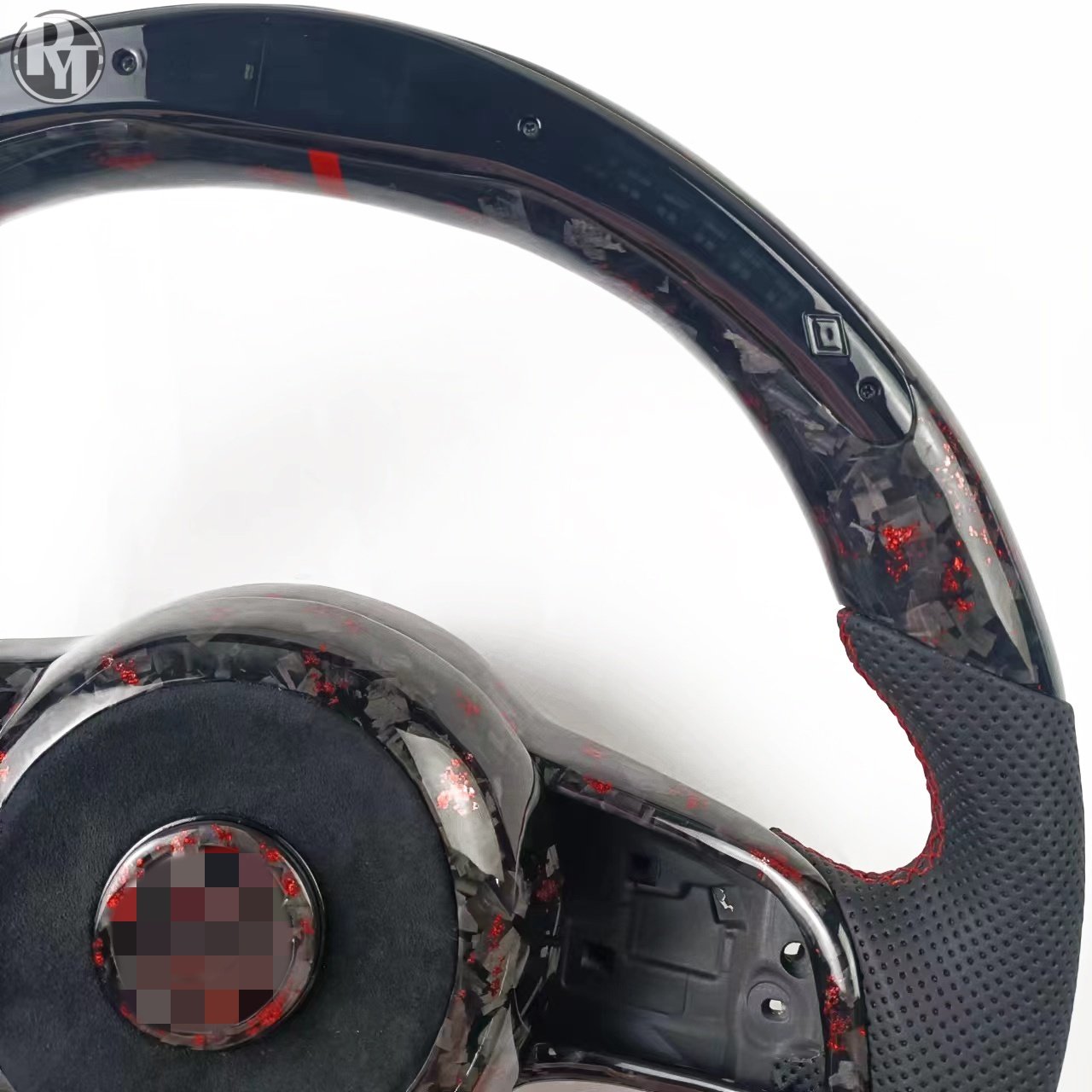 Customized car parts carbon fiber steering wheel, suitable for Volkswagen Golf R MK7 MK6 MK8 GTI GTL