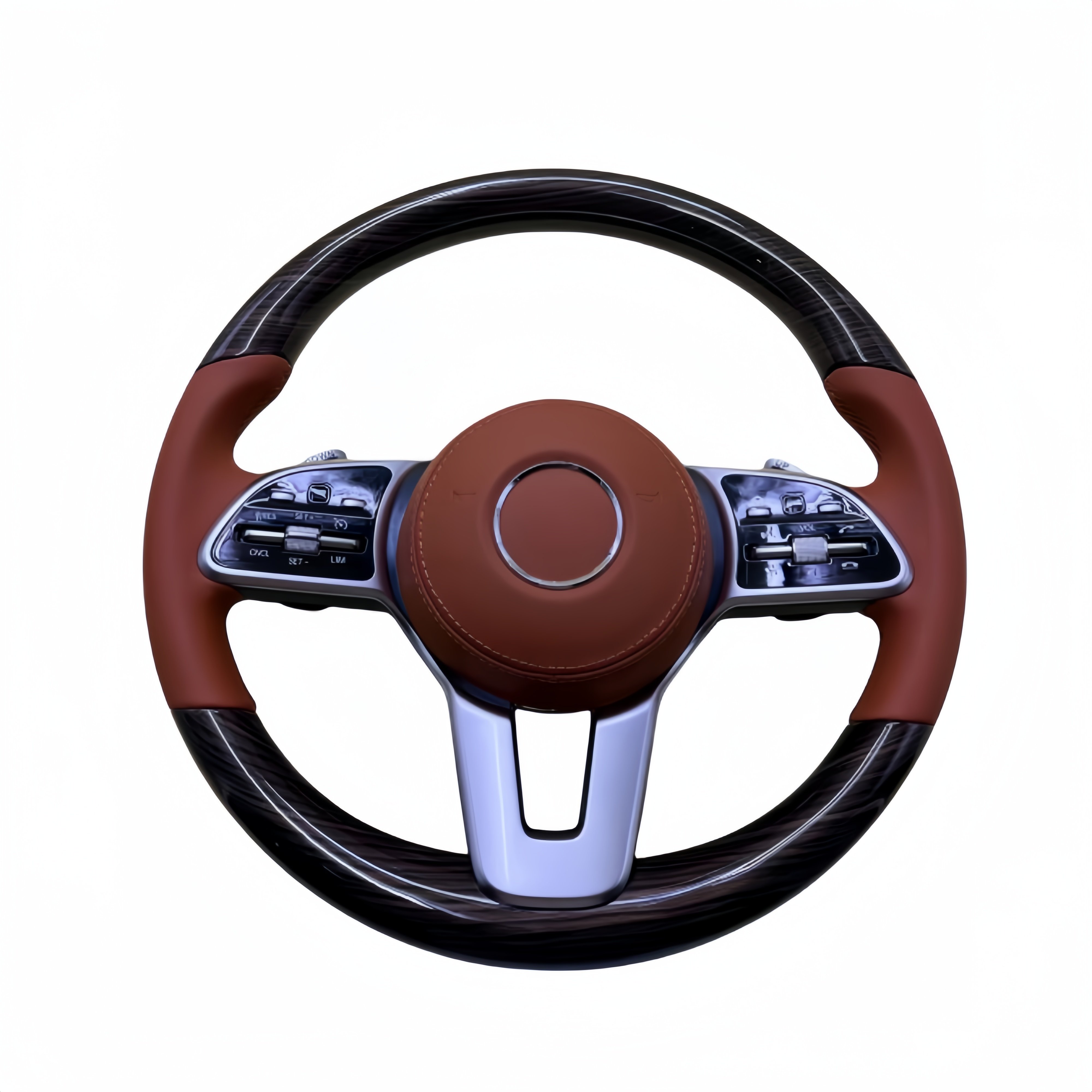 Customized carbon fiber steering wheel suitable for Mercedes AMG Mercedes A45 G63 C63 Mercedes Benz steering wheel compatibility