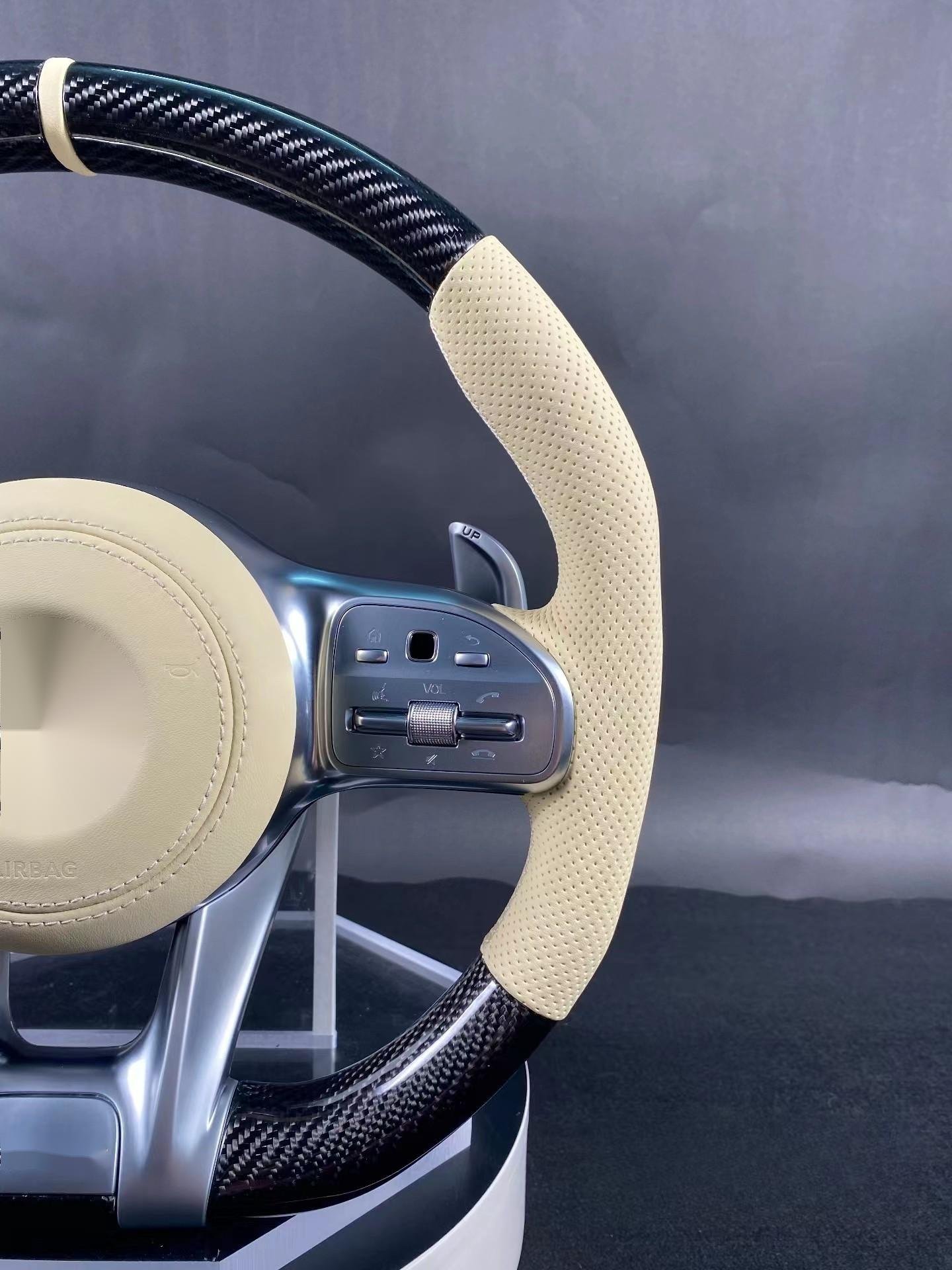 FOR Upgraded carbon fiber car steering wheel for Mercedes G-Class G Model G63 AMG G500 G550
