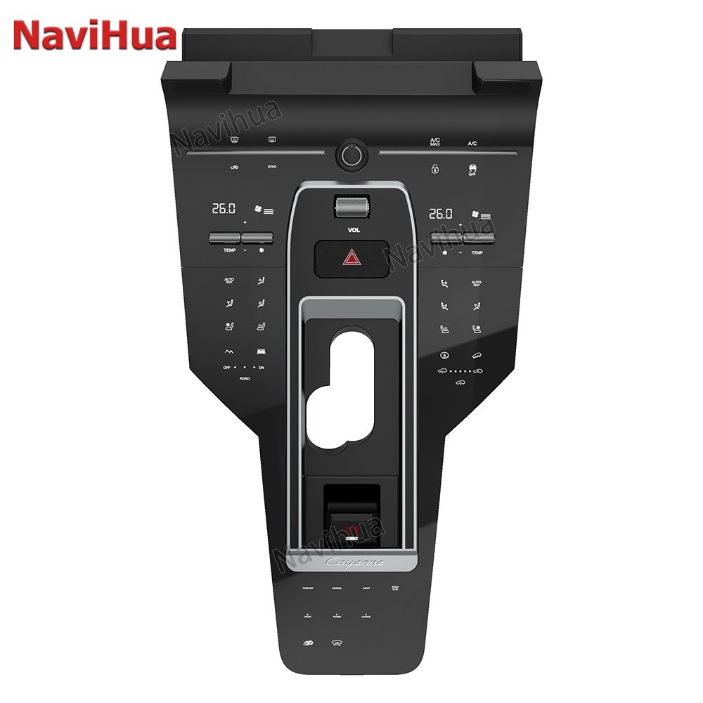 NaviHua Car Dashboard Upgrade New Design Modification Upgraded Car Center Console Control Panel for Porsche Cayenne 2011-2016