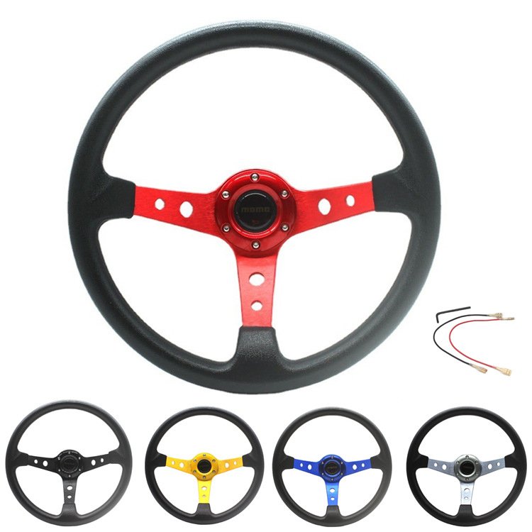New Fashion toy car steering wheel car steering wheel desk genuine leather steering wheel covers