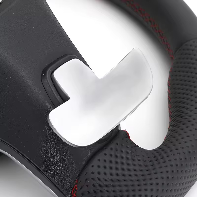 Custom Lenkrad Half Perforated Leather Steering Wheel for Mercedes Benz AMG W205 W212 W213 X217 W217 W166 W222 S400 GLE GLC GLB