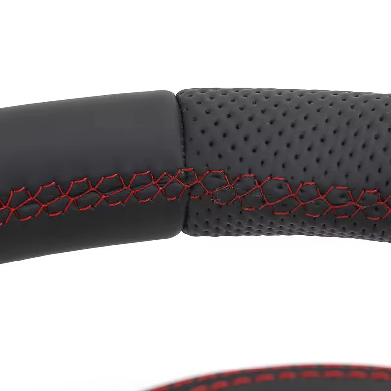 Custom Lenkrad Half Perforated Leather Steering Wheel for Mercedes Benz AMG W205 W212 W213 X217 W217 W166 W222 S400 GLE GLC GLB
