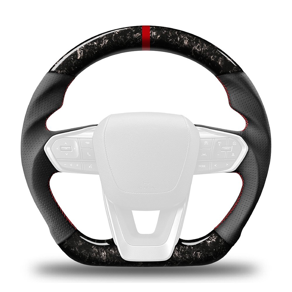 Excellent Quality Steering Wheel Carbon Fiber Unique Design Steering Wheel Upgrade For Modified Vehicles